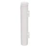 attwood 12708-2 PVC Rod Holder Storage, White PVC Construction, 9 Inches Long, Holds Rod Grips Up to 1 -Inch Diameter, One Size view 4