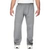 Fruit of the Loom mens Sofspun Fleece Open Bottom Sweatpants, Heather Grey, Large US view 1