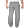 Fruit of the Loom mens Sofspun Fleece Open Bottom Sweatpants, Heather Grey, Large US view 3