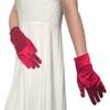 SYAYA Short Satin Opera Gloves, Formal Dancing or Wedding Bridal Glove for 80s & 90s Themed Tea Party or Evening Dance WG-S-G1 (Yellow) view 4