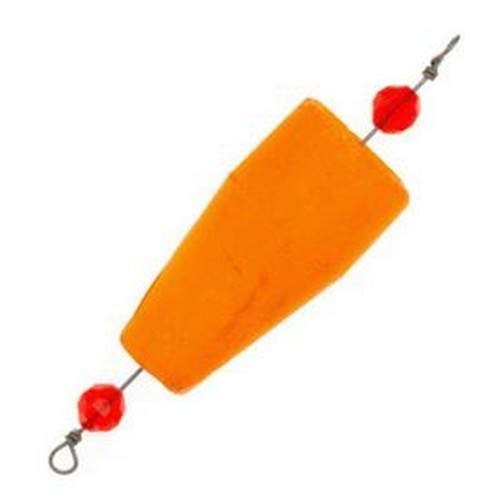 COMAL POPPING FLOAT RIG WEIGHTED 5in ORANGE 12BX