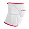 Champro Pro-Plus Low Profile Volleyball Knee Pad, Medium, White, Scarlet view 1