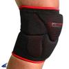 Champro Pro-Plus Low Profile Volleyball Knee Pad, Small, Black, Scarlet view 2