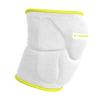 Champro Pro-Plus Low Profile Volleyball Knee Pad, Large, White, Optic Yellow view 1