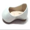 Bella Marie Kids Dress Ballet Flat Slip On Comfortable Ballerina Silver Synthetic Glitter Sparkle Shoes 2 US Little Kid view 3