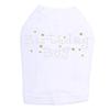 Birthday Boy with Gold Stars Dog Shirt 4XL White view 1