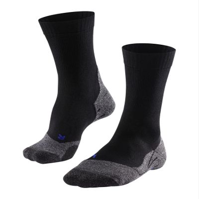 FALKE Men's TK2 Explore Cool Hiking Socks, Mid Calf, Medium Padding, Athletic, Breathable Quick Dry, Cooling, Lyocell, 1 Pair