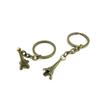 1 Pieces Antique Bronze Keychain Key Chain Tags Keyring Ring Jewelry Making Charms Supplies KC0081 Paris Eiffel Tower view 1