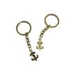 2 Pieces Antique Bronze Keychain Key Chain Tags Keyring Ring Jewelry Making Charms Supplies KC0381 Rome Spearhead view 1
