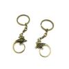 1 Pieces Antique Bronze Keychain Key Chain Tags Keyring Ring Jewelry Making Charms Supplies KC0021 Phoenix view 1