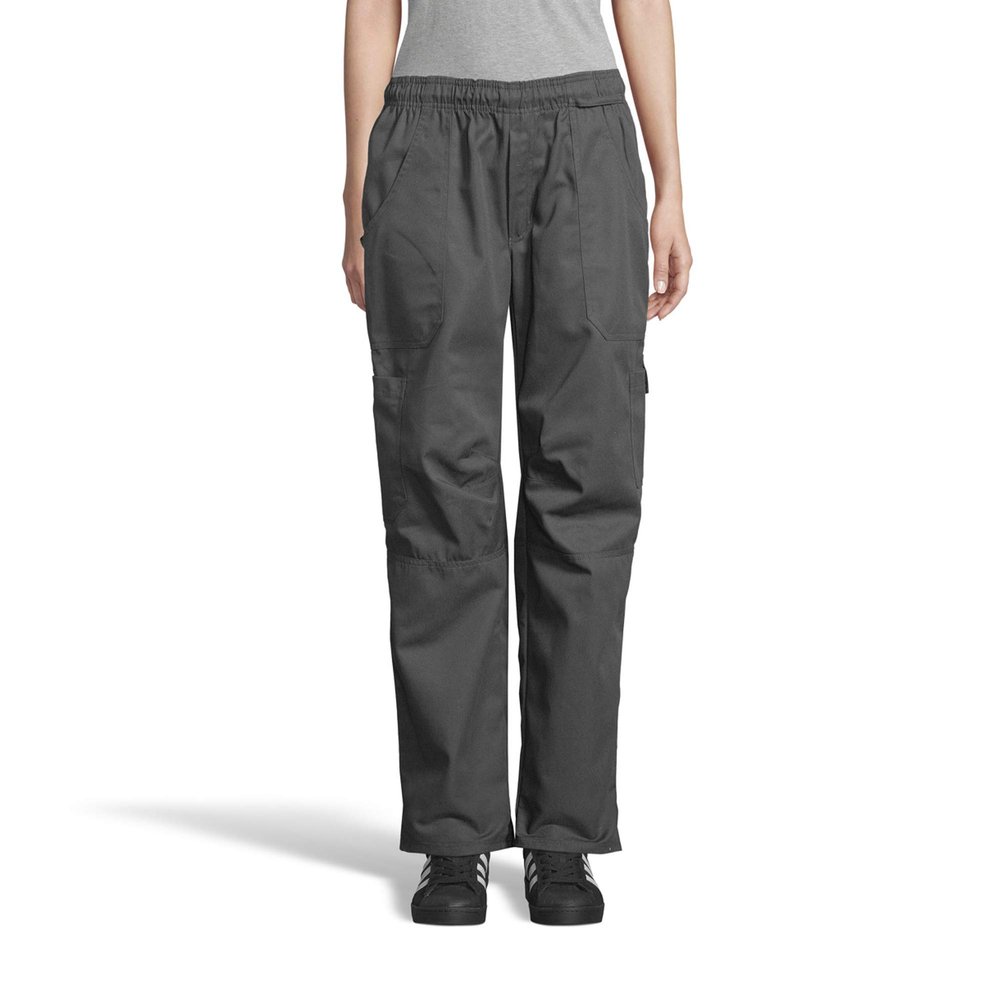 Uncommon Threads Unisex Grunge Cargo Chef Pant, Slate, X-Small