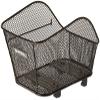 Basil Unisex's Icon Rear Bike Basket, Black, Small view 1