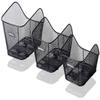 Basil Unisex's Icon Rear Bike Basket, Black, Small view 2