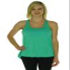 Ideology Women's T-back Stretch Tank Green Goddess (Xl) view 1