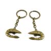 1 Pieces Antique Bronze Keychain Key Chain Tags Keyring Ring Jewelry Making Charms Supplies KC0759 Lobster Shrimp view 1