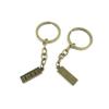 1 Pieces Antique Bronze Keychain Key Chain Tags Keyring Ring Jewelry Making Charms Supplies KC0559 Electric Piano view 1