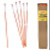 Snow Pole Plain with Reflective, 48", Orange (Pack of 100) view 1
