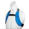 S-TRIPLE LED Safety Alarm Vest, Blue, Large view 3