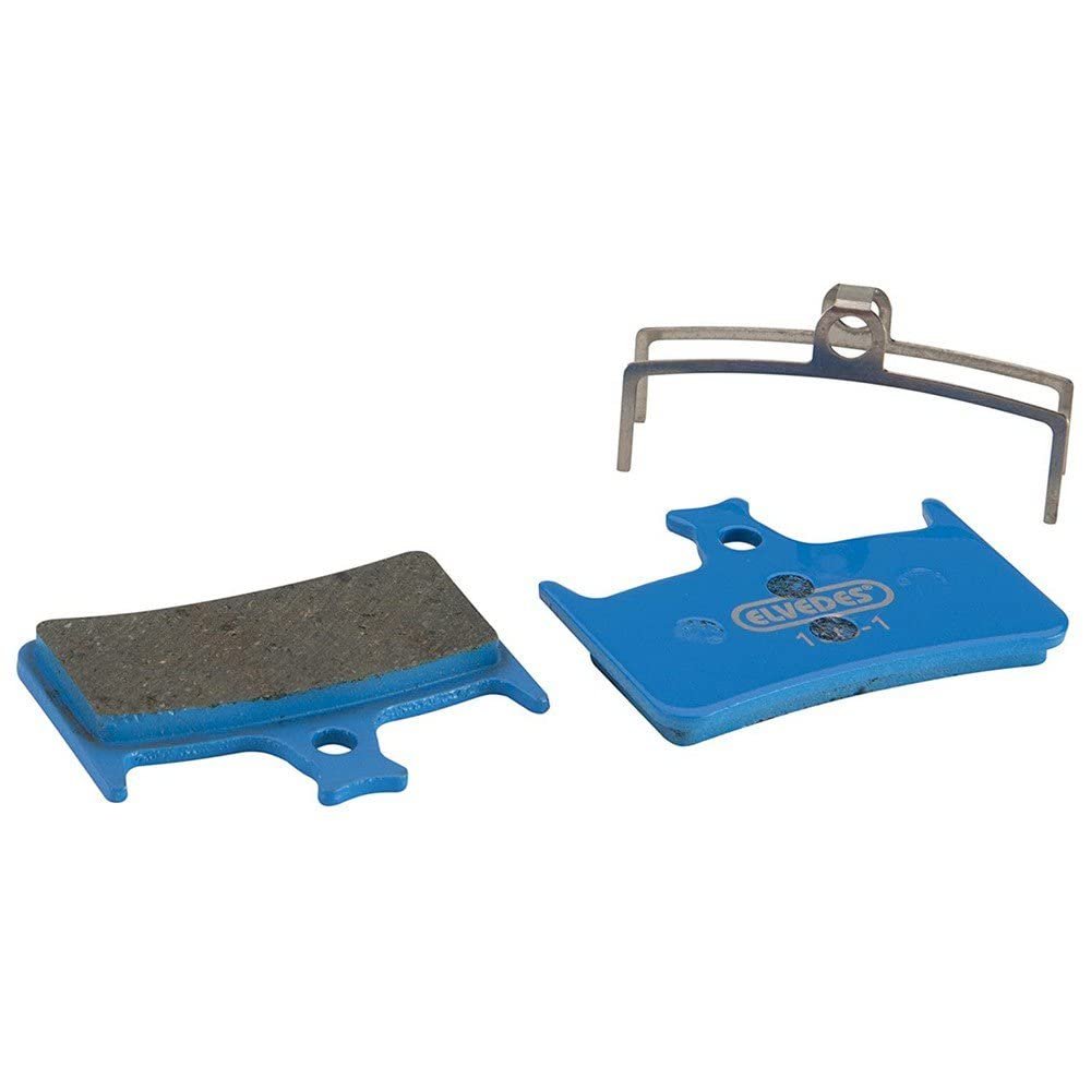 Elvedes Unisex's Disc Brake Pads Organic Per Pair Fits Hope E4-Multicoloured