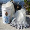 Joy Fish Menhaden Cast Net with 5/8" Sq. Mesh (5') view 2