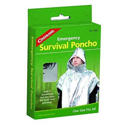 Coghlans Ltd 1390 Emergency Survival Poncho by Coghlans