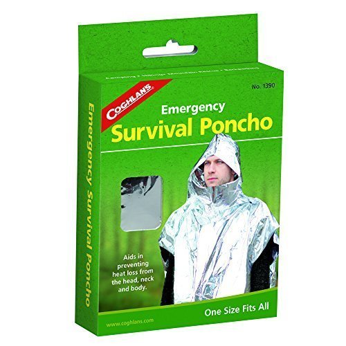 Coghlans Ltd 1390 Emergency Survival Poncho by Coghlans