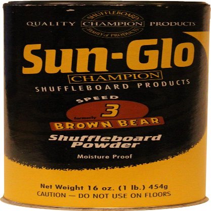 Sun-Glo #3 Speed Shuffleboard Powder Wax - 3 Pack by Sun-Glo