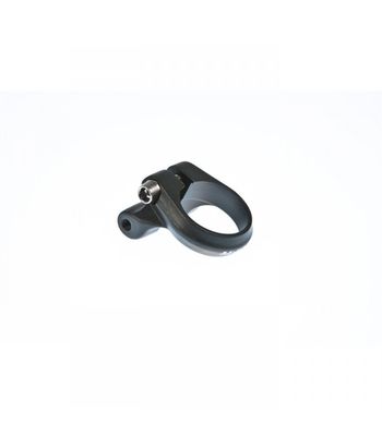 Seat clamp with Rack Mount 34.9 mm Black