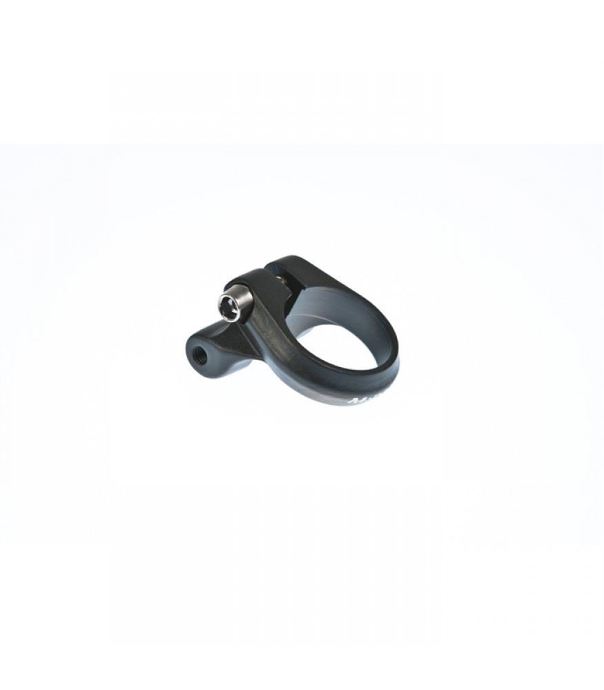 Seat clamp with Rack Mount 34.9 mm Black