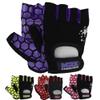 MRX Adjustable Weight Lifting Gloves Fingerless Gloves for Women, Reinforced Palm and Secure Closure, Leather Hand Protection Gear for Gym, Training and Exercise view 1