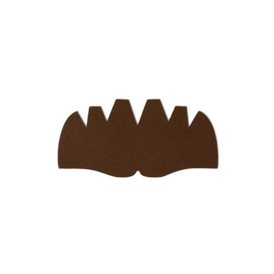 3 Pk Brown Mesh Cap Shaper Inserts for Trucker Hats, Netback Caps, Mesh Caps, Washable Reusable Liner for Crown Support and Shape Hold