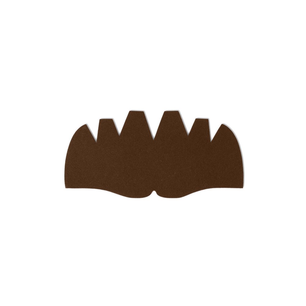 3 Pk Brown Mesh Cap Shaper Inserts for Trucker Hats, Netback Caps, Mesh Caps, Washable Reusable Liner for Crown Support and Shape Hold
