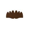 3 Pk Brown Mesh Cap Shaper Inserts for Trucker Hats, Netback Caps, Mesh Caps, Washable Reusable Liner for Crown Support and Shape Hold view 1