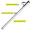 Aventik Fold-able Wading Staff Water Depth Safety Warning Sign Coated Stainless Steel Core T7075 Aluminum Body Corrosion Resistance(WS-090) view 2