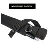 Aventik Fold-able Wading Staff Water Depth Safety Warning Sign Coated Stainless Steel Core T7075 Aluminum Body Corrosion Resistance(WS-090) view 4
