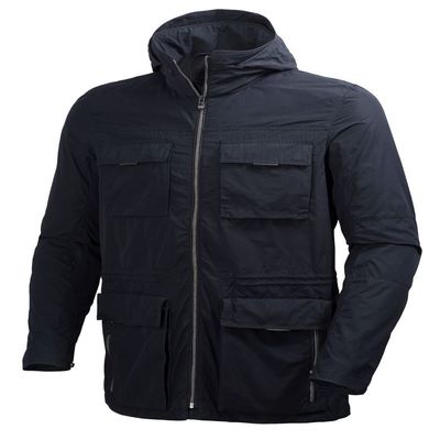 Helly Hansen Ask Spring Men's Parka Jacket (XX-Large, Black)