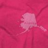 Classic Teaze Home State Alaska Shape Local Pride Hoodie Sweatshirt Women Men Heliconia view 2