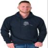 Classic Teaze Home State Alaska Shape Local Pride Hoodie Sweatshirt Women Men Navy view 4