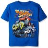 Blaze and the Monster Machines Little Boys' Short Sleeve T-Shirt Shirt, Royal, Medium-5/6 view 1