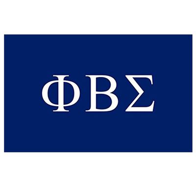 Phi Beta Sigma Flag Decal Sticker