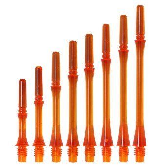 NineDartOut.us Fit Shaft Gear - Orange Slim Locked (#6 - Medium Plus (35.0mm))
