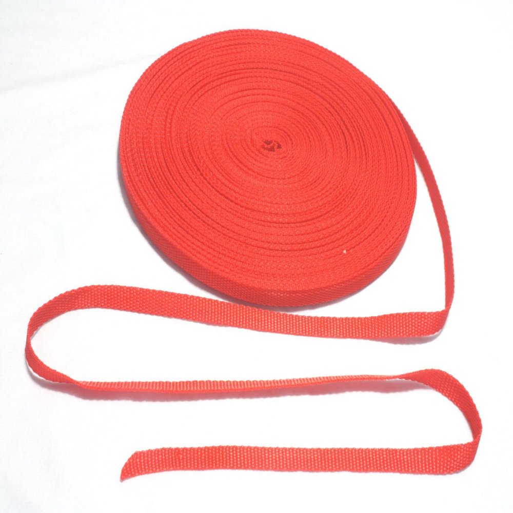 3/8"(10mm) Red Nylon Webbing,Fabric Supplies Lots (3 Yard)
