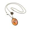2 PCS Fashion Jewelry Necklace Long Chain Pendent Sweater Collar Bib Choker Collier Round Twelve Constellation Taurus