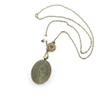 2 PCS Fashion Jewelry Necklace Long Chain Pendent Sweater Collar Bib Choker Collier Round Twelve Constellation Taurus view 2