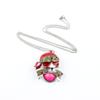 2 PCS Fashion Jewelry Necklace Long Chain Pendent Sweater Collar Bib Choker Collier Shiny Skull Pirate view 1