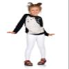 hi!mom Girls Cotton Leggings Kids Pants Plain Full Length Children Trousers Age 2-13 White view 1