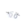 2 Pairs Men Boy Jewelry Cufflinks Cuff Links Party Favors Gift Wedding 86523 Silver Number 6 view 1