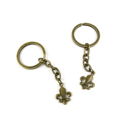 20 Pieces Antique Bronze Keychain Key Chain Tags Keyring Ring Jewelry Making Charms Supplies KC0321 Rome Spear Head