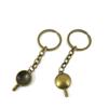 5 Pieces Antique Bronze Keychain Key Chain Tags Keyring Ring Jewelry Making Charms Supplies KC0328 Wok Cooking Pot view 1