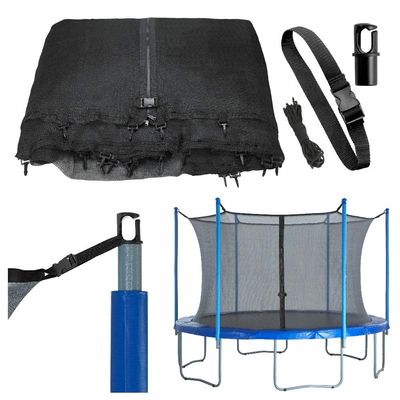 Upper Bounce Universal Trampolines Safety Nets Round Trampoline Frame - Trampolines Replacement Net - Compatible Most Trampoline Brands